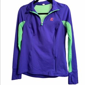 Fila Quarter zip lightweight jacket
